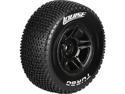LOULT3147SB Sc-Turbo 1:10 Short Course Tires Soft 12 14 and 17mm Removable 