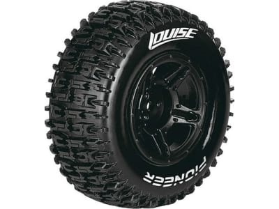 LOULT3148SB Sc-Pioneer 1:10 Short Course Tires Soft 12 14 and 17mm Removabl
