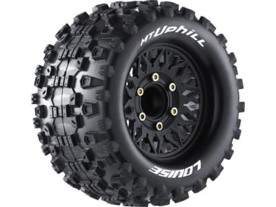 LOULT3204SX Mt-Uphill Soft 1:10 Monster Truck Tires 0 and 1 / 2 Offset 12 14 17m