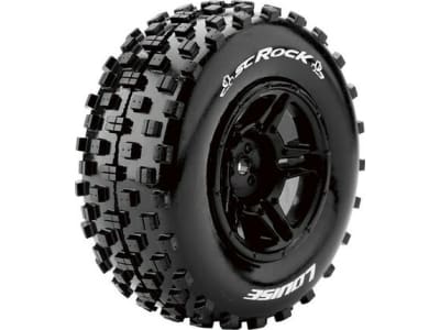 LOULT3229SB Sc-Rock 1:10 Short Course Tires Soft 12 14 and 17mm Removable H