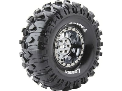 LOULT3233VBC Cr-Rowdy 1:10 1.9 Crawler Tires 12mm Hex Super Soft Mounted O