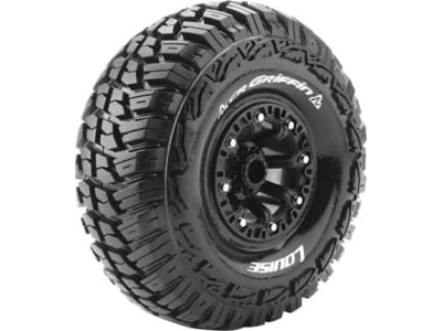 LOULT3235VB Cr-Griffin 1:10 2.2 Crawler Tires 12mm Hex Super Soft Mounted