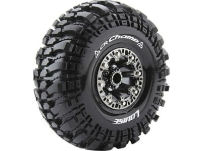 LOULT3236VBC Cr-Champ 1:10 2.2 Crawler Tires 12mm Hex Super Soft Mounted O