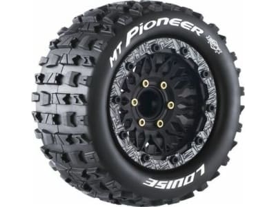 LOULT3308SX Mft Mt-Pioneer Soft 1:10 Monster Truck Tires 12 14 17mm Remov