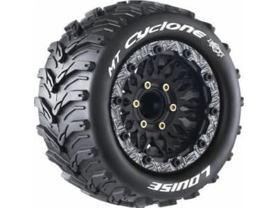 LOULT3310SX Mft Mt-Cyclone Soft 1:10 Monster Truck Tires 12 14 17mm Remov