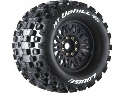 LOULT3322X Mft Mt-Uphill Sport 1 / 8 Monster Truck Tires 17mm Hex 0 and 1 / 2 O