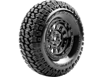 LOULT3344VBC Cr-Griffin 1:10 1.9 Crawler Class 1 Tires 12mm Hex On Black Chr