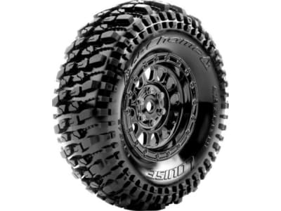 LOULT3345VBC Cr-Champ 1:10 1.9 Crawler Class 1 Tires 12mm Hex On Black Chrom