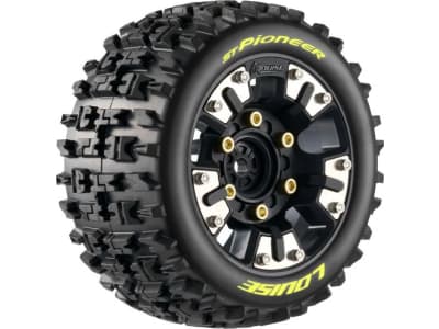 LOULT3389SM St-Pioneer Soft Mounted Tires 0 and 1 / 2 Offset Removable Hex 12 