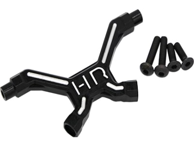 LRR28X01 Black Aluminum Shock Tower Brace Rock Rey