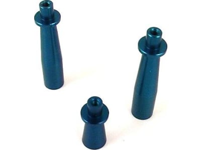 LST2606 Blue Alum. Fuel Tank Post Set: Lst