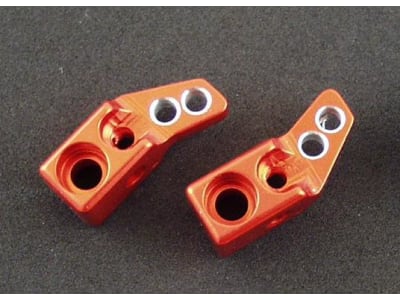 LW15B02 Associated Rc-12 Red Aluminum Front Knuckles