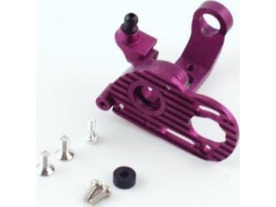 MH1307 HPI Micro RS4 Purple Aluminum Motor Mount W Heat Sink