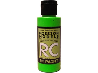 MIOMMRC-048 Fluorescent Racing Green Water-Based Rc Airbrush Paint 2oz