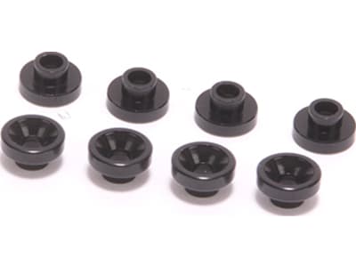 schMK559543 Aluminum Servo Washer Black 4.3mm package of 8