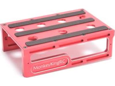 MK5972R Aluminium Luxury Car Stand 1:10th - 1 / 8th - Red