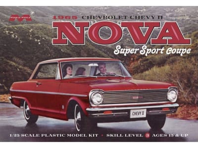 MOE2322 1965 Chevy Nova Super Sport Plastic Model Kit