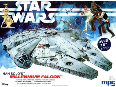 MPC953 1:72 Star Wars: A New Hope Millennium Falcon Plastic Model Kit