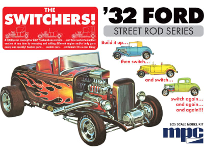 MPC992 1 / 25 1932 F0RD Switchers Roadster / Coupe Plastic Model Kit