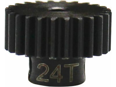MSG24M05 24t 0.5 Mod Hardened Steel Pinion Gear 2.3 Bore