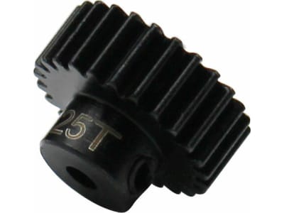 MSG25M05 25t 0.5 Mod Hardened Steel Pinion Gear 2.3 Bore