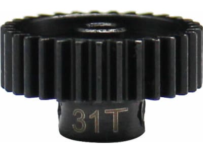 MSG31M05 31t 0.5 Mod Hardened Steel Pinion Gear 2.3 Bore