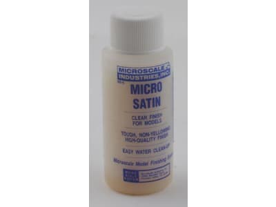 MSIMI5 Micro Coat Satin - 1 Oz. Bottle  Clear Satin Finish 