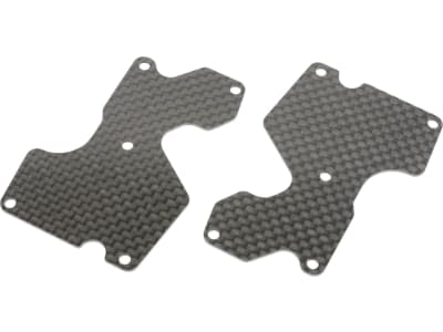 MUGE2157 E2157 Graphite Rear Lower Suspension Arm Mount Plate 2 pieces 1.