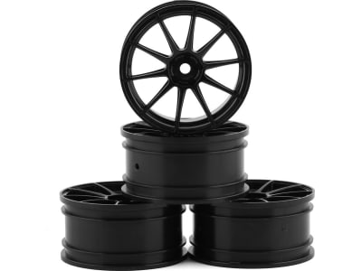 MXS-832058BK 5h Wheel Set  Black   4   +1 Offset 
