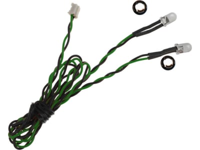 MYK-RDG5 5mm Green Dual LED 15.75 inch wire length