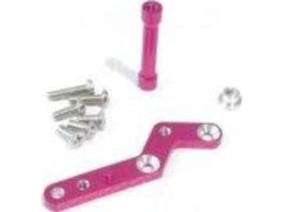 NRS3017 HPI Nitro RS4 3 Aluminum Radio Plate Rear Mount