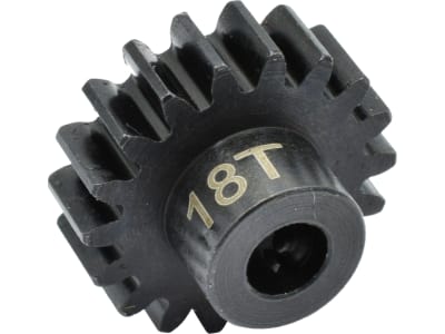 NSG18M1 18t Steel Mod 1 Pinion Gear 5mm