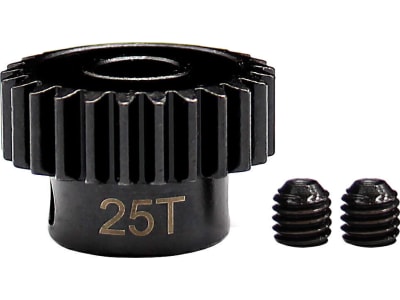 NSG25M01E 25t Steel Mod 1 Pinion Gear 8mm Bore