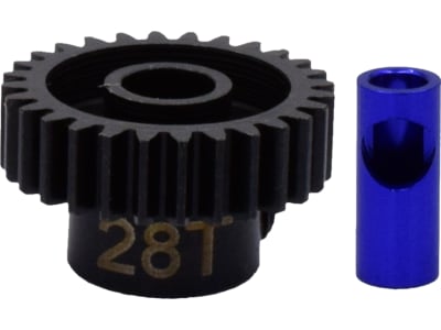 NSG28M06 28t Steel Mod 0.6 Pinion Gear 5mm Bore
