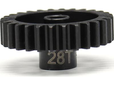 NSG28M1 28t Steel Mod 1 Pinion Gear 5mm