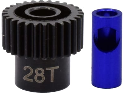 NSG828 28t Steel 48p Pinion Gear 5mm or 1 / 8