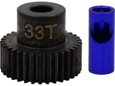 NSG833 33t Steel 48p Pinion Gear 5mm and 1 / 8