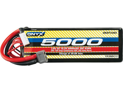 ONXP2465 LiPo 5S 18.5V 5000mAh 30C Star Plug