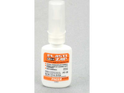 PAAPT19 ZAP Plasti Zap CA++ Glue 1 / 3 oz