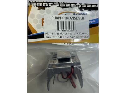PHBPHF10FANSILVER Aluminum Motor heat sink