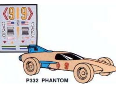 PIN332 Custom Parts w / Decals Phantom