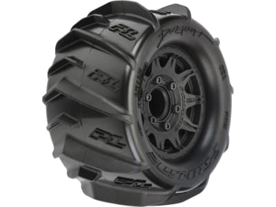 PRO1019310 Dumont 2.8 Sand / Snow Mounted Raid Black wheels F / R  2 