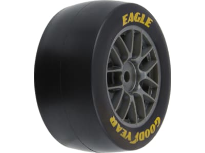 PRO1030411 Goodyear Eagle Soft Tire F / R MTD Grey for Losi NASCAR Race Car 4