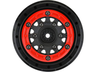 PRO281104 1:10 Raid Bead-Loc F / R 2.2  / 3.0 SC 2 Rd / Blk