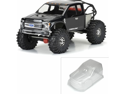 PRO361600 2017 Ford F-250 Super Duty Cab-Only Clear Body for SCX6