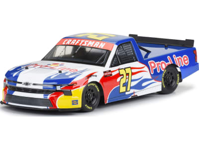 PRO365300 Pre-Cut 2024 Chevrolet Silverado NASCAR Truck Series Clear Body 