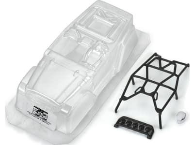 PRO366300 1979 Toyota Land Cruiser FJ40 Clear Body with Trail Cage for Axi