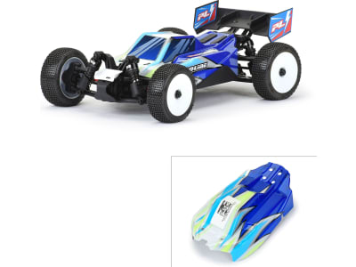 PRO367121 Limited Edition Axis Jagged Body for Arrma Typhon Grom White / Blu
