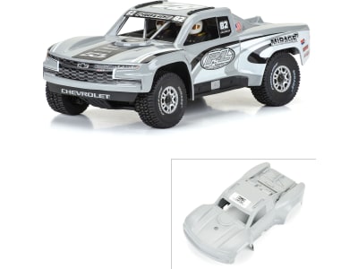 PRO367514 Pre-Cut 2019 Chevy Silverado Trophy Truck Tough-Color Gray Body 