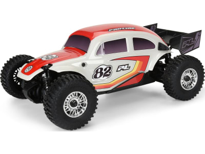 PRO368000T2 Class 1 VW Bug Red Race Body Conversion Kit and Flat Iron Tires 